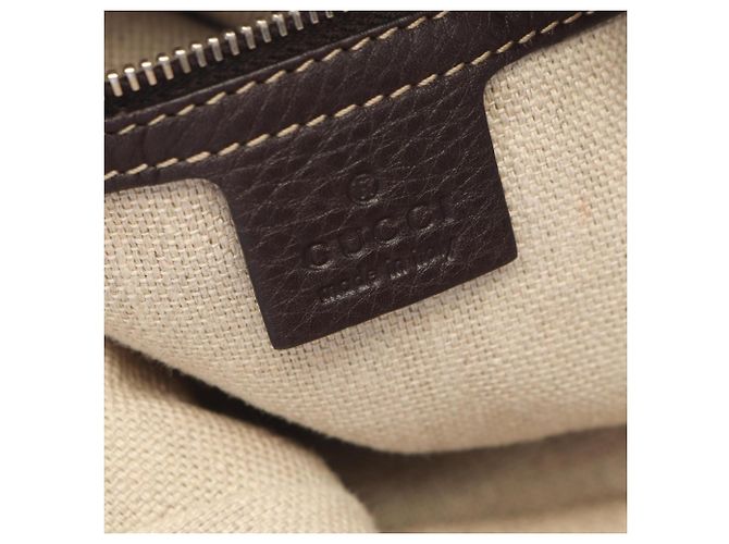 Gucci GG Canvas 2-Way Tote Bag Braun Beige - Ansicht 4