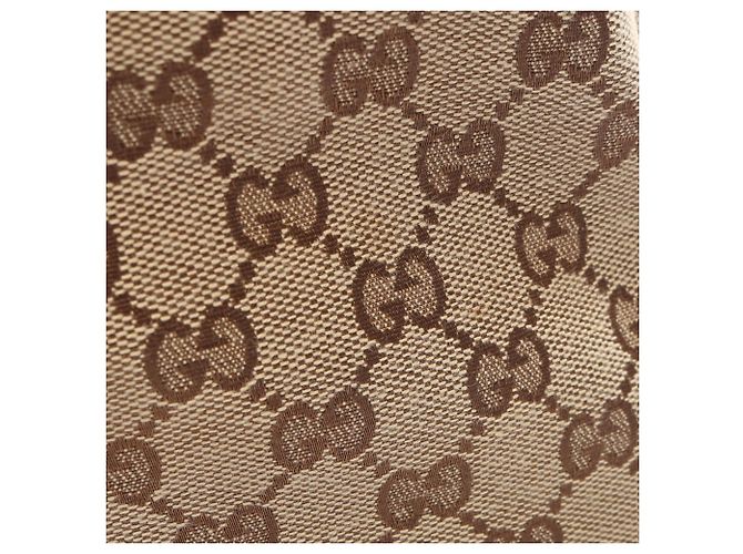 Gucci GG Canvas 2-Way Tote Bag Braun Beige - Ansicht 7