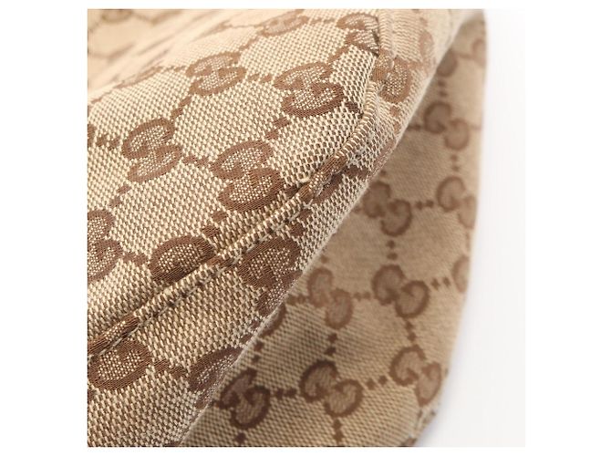 Gucci GG Canvas 2-Way Tote Bag Braun Beige - Ansicht 8