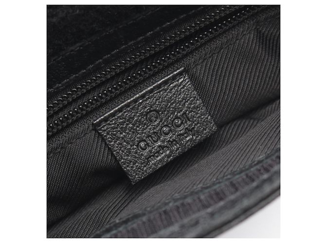 Borsa a Spalla Gucci GG Canvas Nero - vista 4
