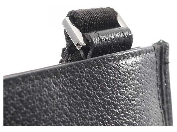 Borsa a Spalla Gucci GG Canvas Nero - vista 6