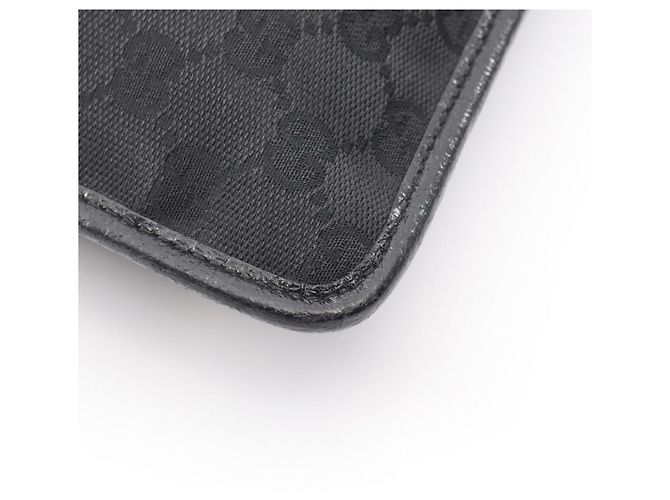Borsa a Spalla Gucci GG Canvas Nero - vista 7