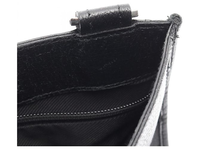 Borsa a Spalla Gucci GG Canvas Nero - vista 8