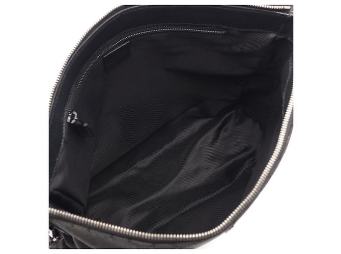 Borsa a Spalla Gucci GG Canvas Nero - vista 3
