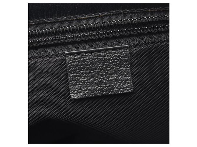 Borsa a Spalla Gucci GG Canvas Nero - vista 4