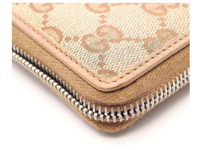 Gucci GG Canvas Bi-Fold Wallet Braun Beige - Ansicht 10