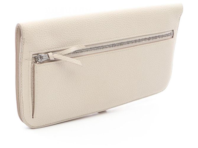 Hermès Hermes Dogon Long Wallet Beige - Ansicht 2