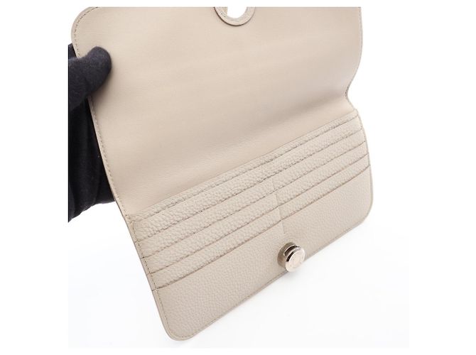 Hermès Hermes Dogon Long Wallet Beige - Ansicht 3