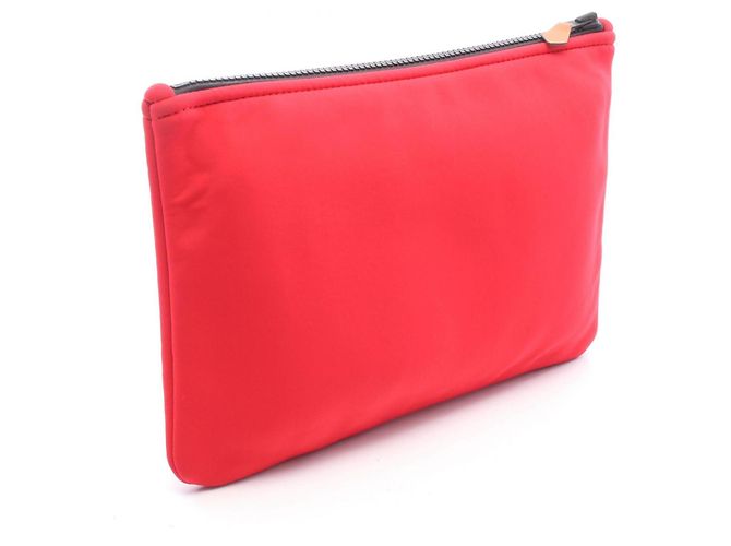 Hermès Hermes NeoBain MM Handbag/Pouch Red - view 2