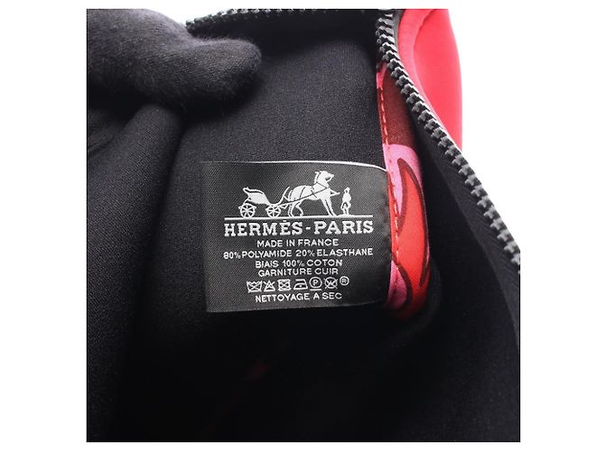 Hermès Hermes NeoBain MM Handbag/Pouch Red - view 4
