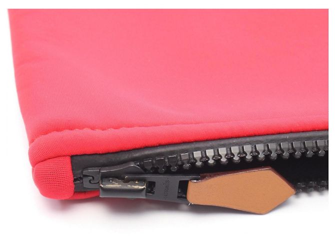 Hermès Hermes NeoBain MM Handbag/Pouch Red - view 5