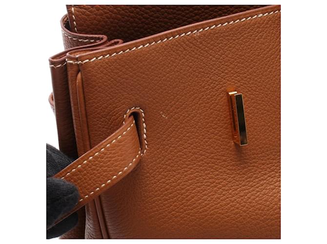 Hermès Borsa Hermes Birkin 35 Marrone - vista 11