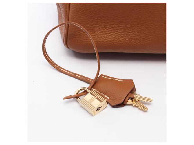 Hermès Borsa Hermes Birkin 35 Marrone - vista 6