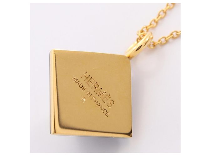 Hermès Collar Hermes Medor Cupid Negro Dorado - vista 2