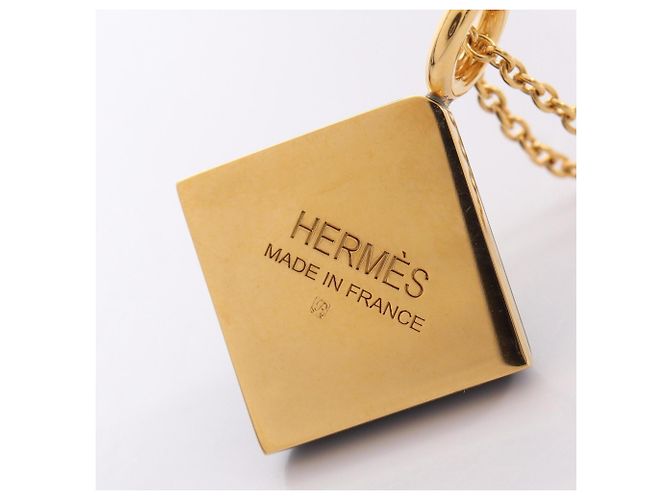 Hermès Collar Hermes Medor Cupid Negro Dorado - vista 5