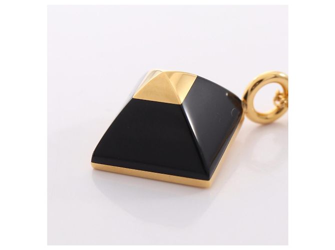 Hermès Collar Hermes Medor Cupid Negro Dorado - vista 7