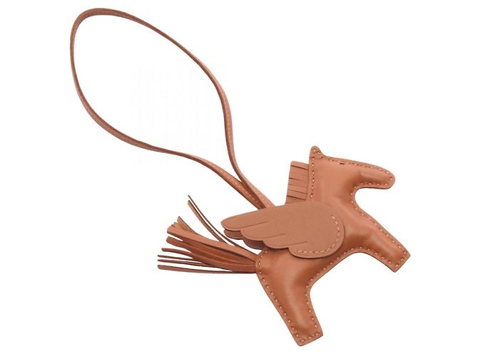 Hermès Hermes Rodeo Pegasus PM Gold Charm Accessorio Marrone - vista 2