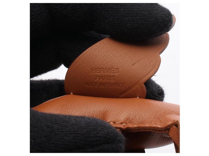 Hermès Hermes Rodeo Pegasus PM Gold Charm Accessorio Marrone - vista 3