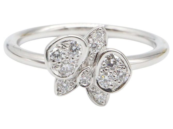 Cartier Caresse d'Orchidée Diamantring Silber - Ansicht 2