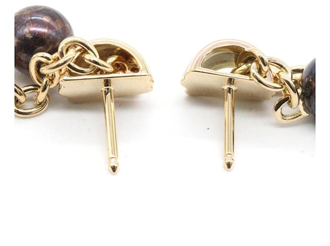 Orecchini Trinity Pearl Cartier Argento D'oro - vista 3