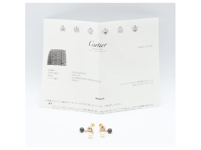 Orecchini Trinity Pearl Cartier Argento D'oro - vista 6