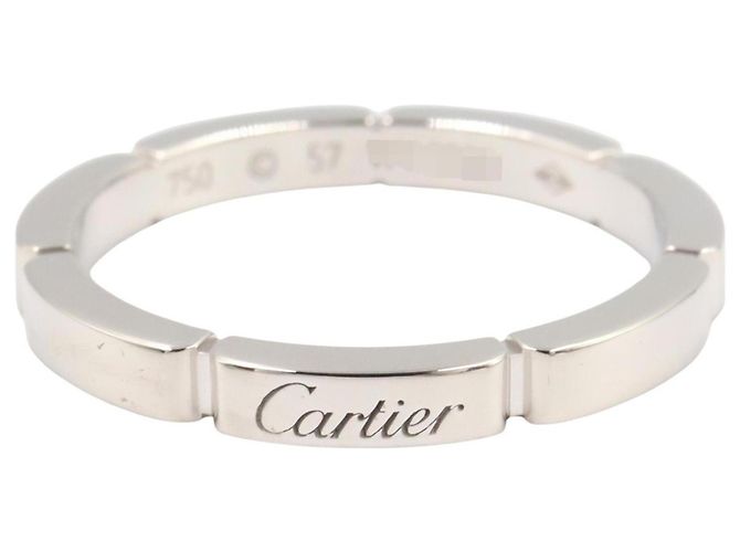 Cartier Maillon Panthère Ring aus 18K Weißgold Silber - Ansicht 2