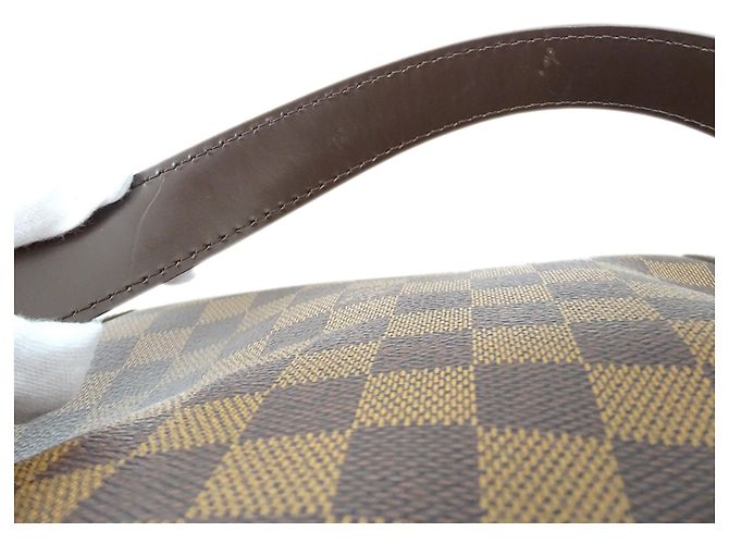 Bolso Louis Vuitton Damier Castaño Damier ebene - vista 12
