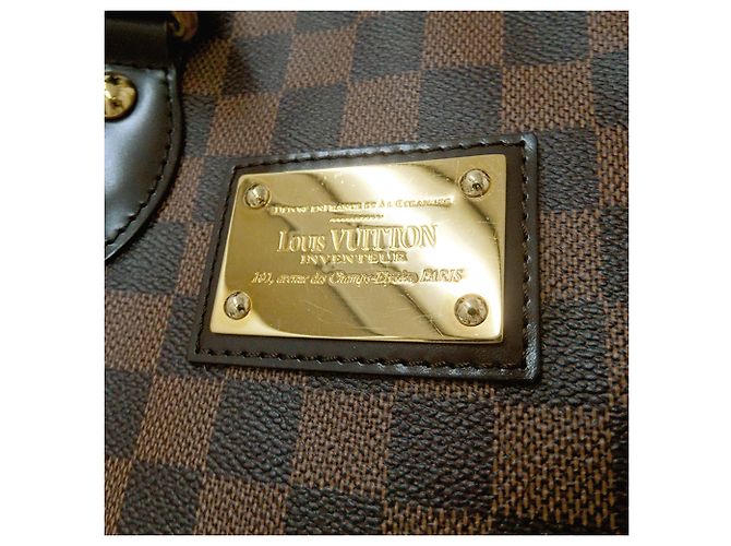 Bolso Louis Vuitton Damier Castaño Damier ebene - vista 9
