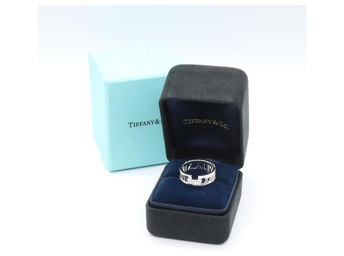 Anel Atlas da Tiffany & Co. Prata - vista 7