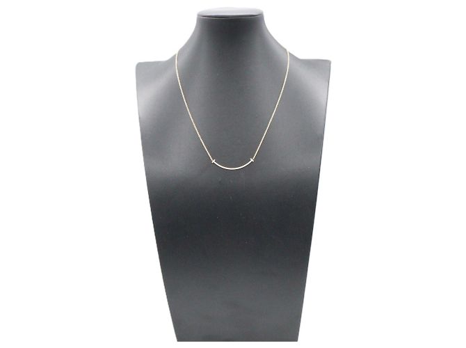 Collana Tiffany & Co. T Smile D'oro - vista 6