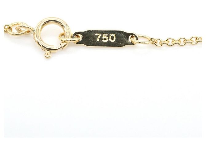 Collana Tiffany & Co. Twist Circle Pearl Bianco D'oro - vista 4