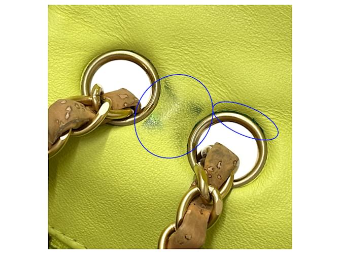 Mademoiselle Borsa Chanel 2.55 Chevron D'oro - vista 16