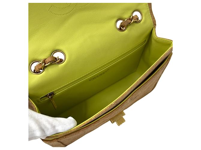Mademoiselle Borsa Chanel 2.55 Chevron D'oro - vista 6