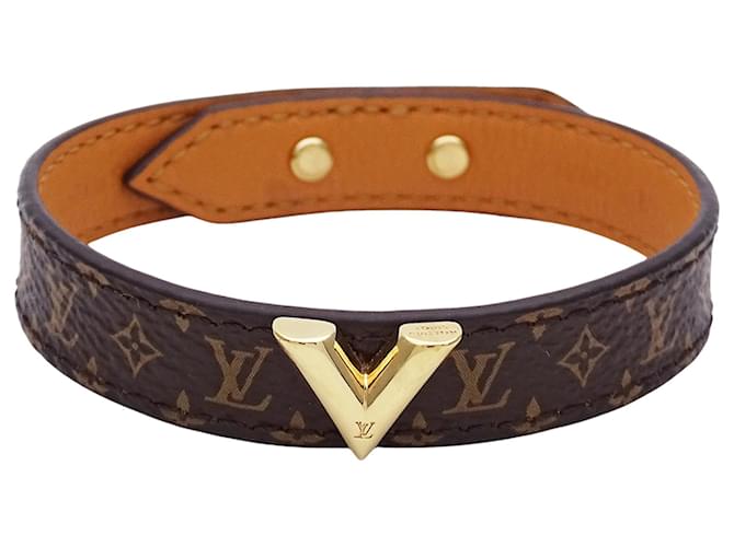 Bracciale Charm Monogram Louis Vuitton Marrone Monogramma - vista 2