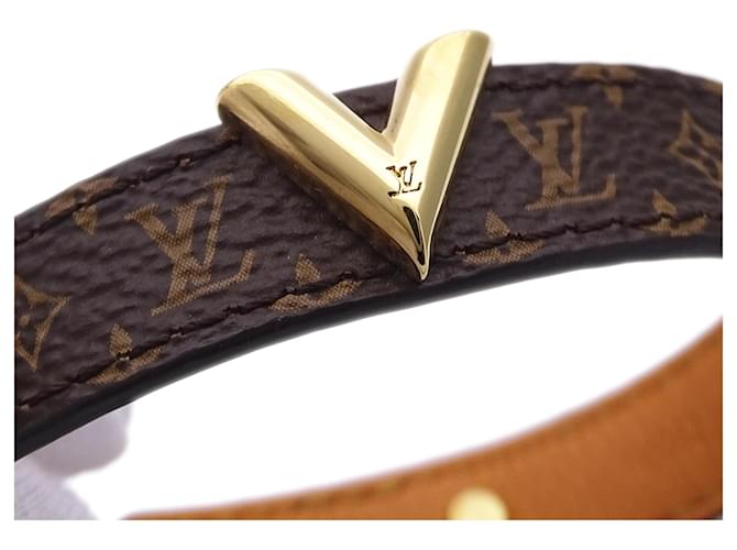 Bracciale Charm Monogram Louis Vuitton Marrone Monogramma - vista 4