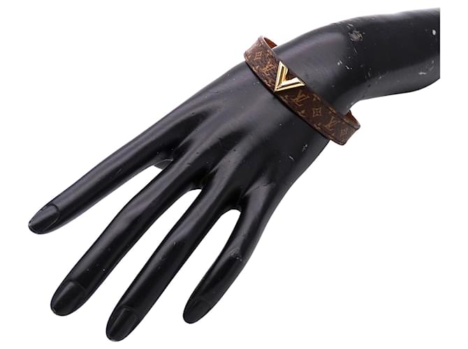 Bracciale Charm Monogram Louis Vuitton Marrone Monogramma - vista 6
