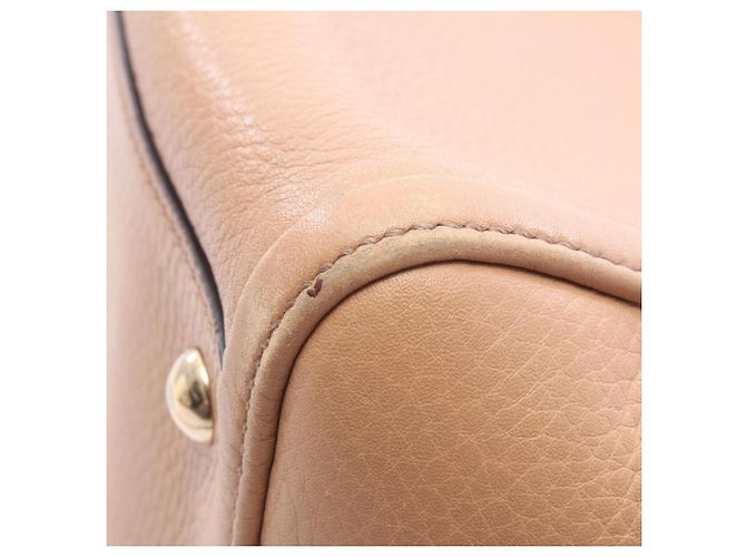 Borsa 2 vie Gucci Soho Interlocking G Rosa - vista 9