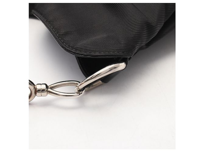 Borsa a Spalla Gucci Bamboo Nero - vista 6