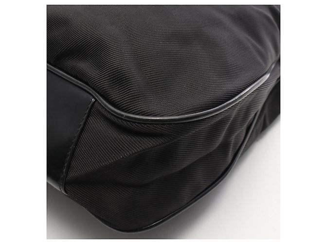 Borsa a Spalla Gucci Bamboo Nero - vista 7