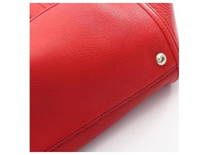Borsa Tote Gucci Soho Cellarius Interlocking G Rosso - vista 6