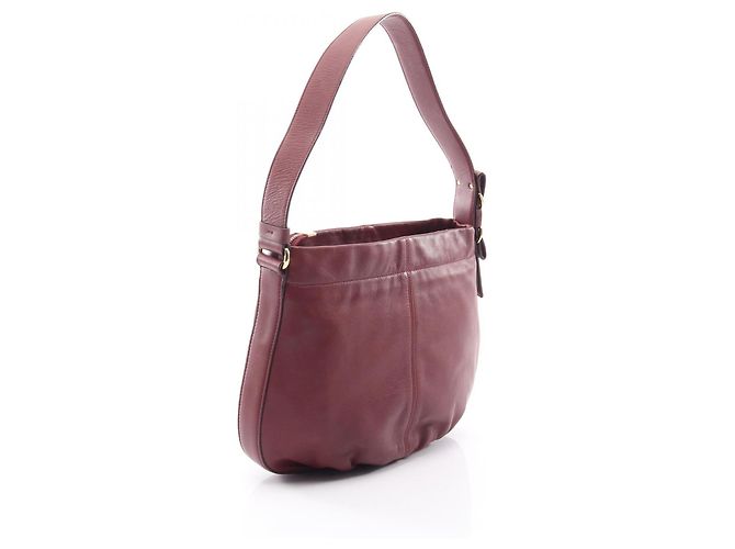 Borsa a Spalla Vara Salvatore Ferragamo Bordò - vista 2