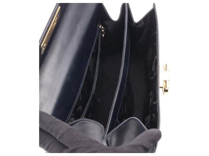 Borsa 2-Way Gancini Salvatore Ferragamo Blu navy - vista 3