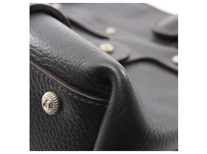 Borsa a tracolla Salvatore Ferragamo Gancini Nero - vista 5