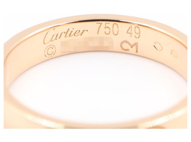 Anello Mini Love di Cartier in oro rosa 18K D'oro - vista 3