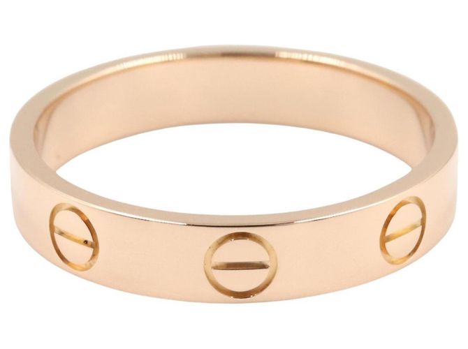 Anello Mini Love di Cartier in oro rosa 18K D'oro - vista 2
