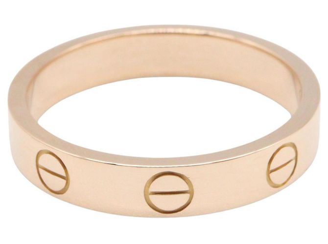 Anello Cartier Mini Love in oro rosa 18K D'oro - vista 2