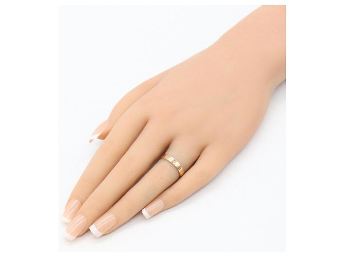 Anel Mini Love da Cartier em ouro rosa 18K Dourado - vista 6