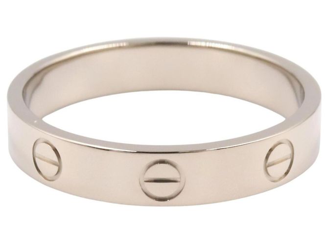Cartier Mini Love Ring aus 18K Weißgold Silber - Ansicht 2