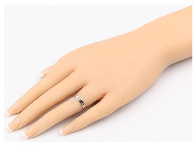 Cartier Mini Love Ring aus 18K Weißgold Silber - Ansicht 6