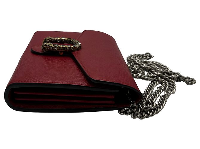 Gucci Dionysus Kette Leder Rot - Ansicht 5